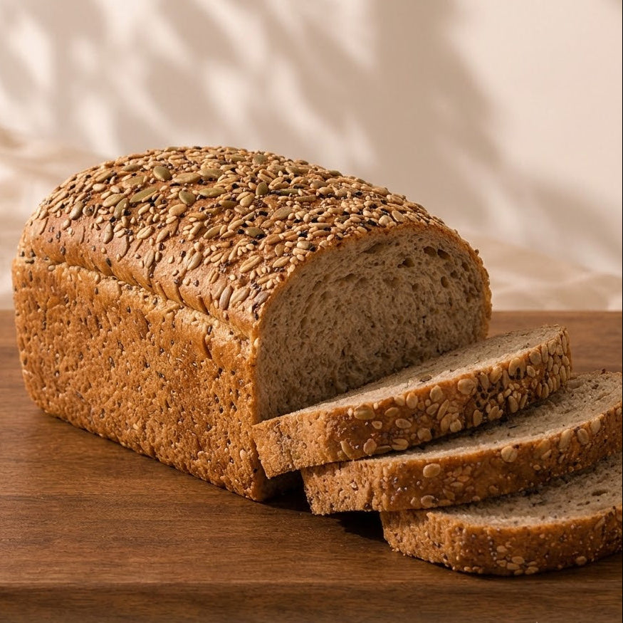 Multigrain whole wheat toast