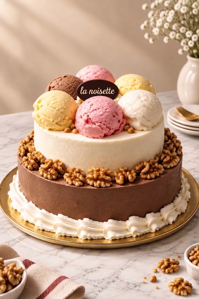 6-Scoop Ice Cream Torte