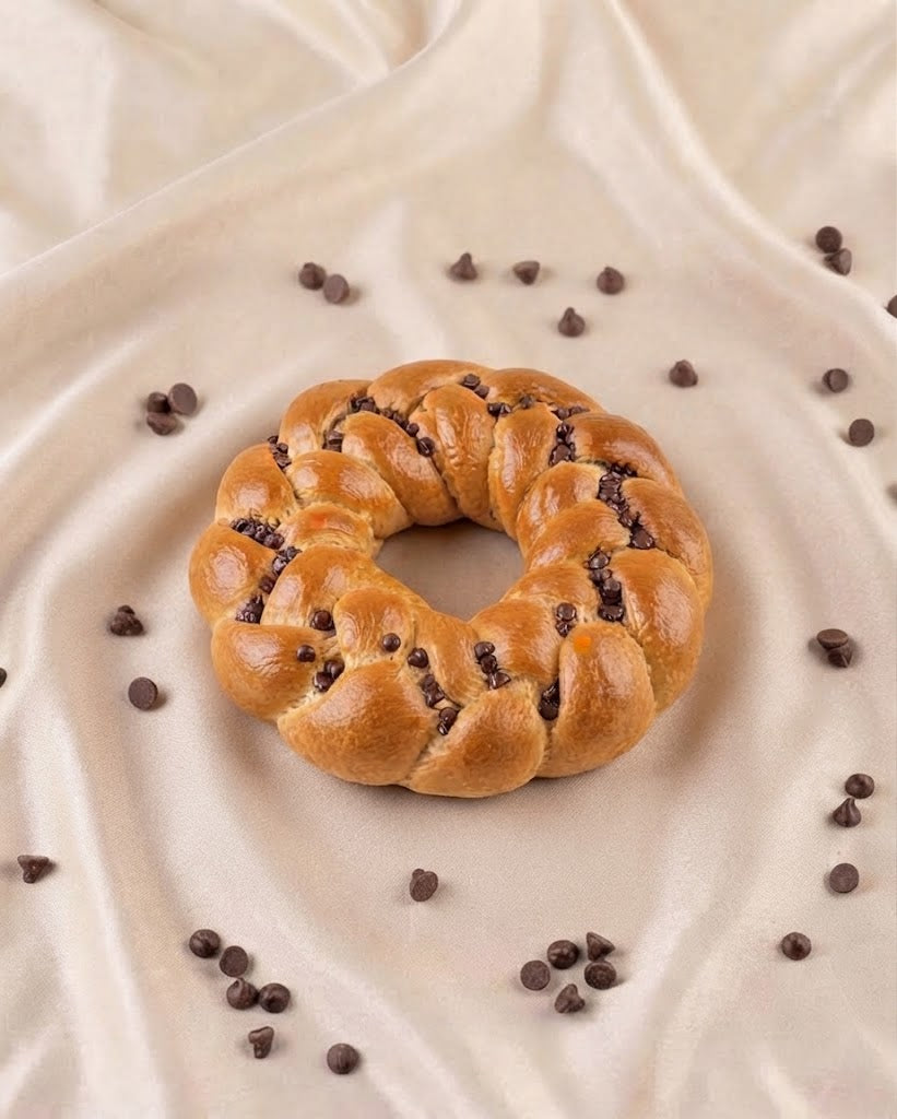 بريوش الشوكولاتة والسكر صغير