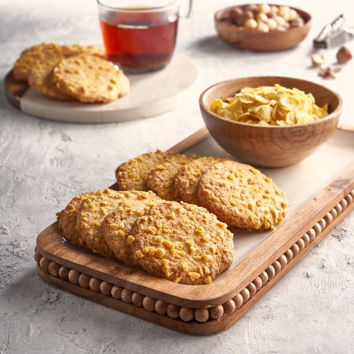 Hazelnut Cornflake Crunch Cookie