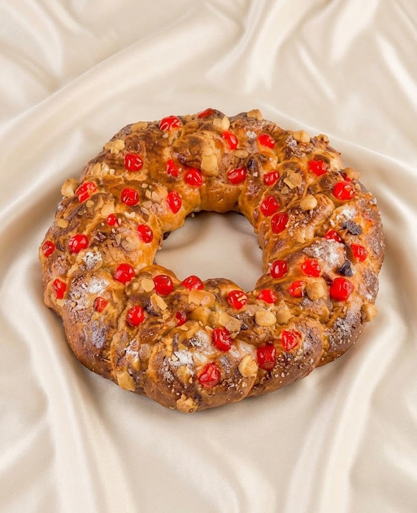 Hazelnut & Cherry Brioche Large
